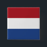 Badge Carré 5 Cm Indicateur Pays-Bas<br><div class="desc">Indicateur Pays-Bas</div>