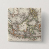 Badge Carré 5 Cm Indonésie, Malaisie (Devant)