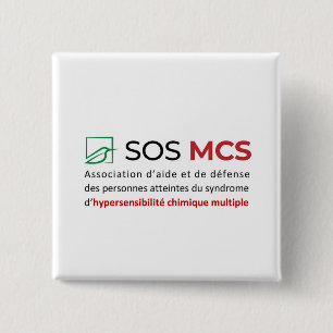 Badge Carré 5 Cm Insigne