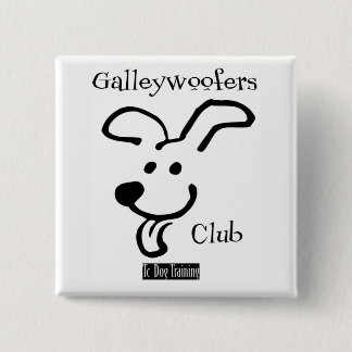 Badge Carré 5 Cm Insigne de Galleywoofers