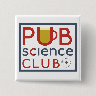 Badge Carré 5 Cm Insigne de PubScienceClub