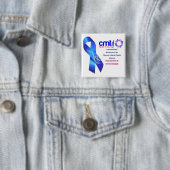 Badge Carré 5 Cm Insigne de ruban de mois de conscience (En situation)