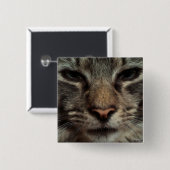 Badge Carré 5 Cm insigne de sifflement (Devant & derrière)