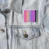 Badge Carré 5 Cm Insigne lesbien (En situation)