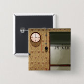 Badge Carré 5 Cm Inspecteur (Devant & derrière)