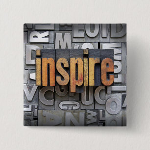 Badge Carré 5 Cm Inspirez