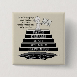 Badge Carré 5 Cm Intensifiez