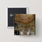 Badge Carré 5 Cm Intérieur du 'Salle Louis XIV (Devant & derrière)