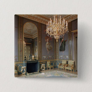 Badge Carré 5 Cm Intérieur du salon de Musique