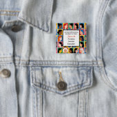 Badge Carré 5 Cm International Women's Day Forging Gender Equality (En situation)