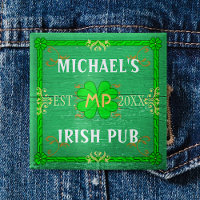 Irish Pub Créez Votre Propre Vert Personnalisé