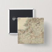 Badge Carré 5 Cm Irlande 10 (Devant & derrière)