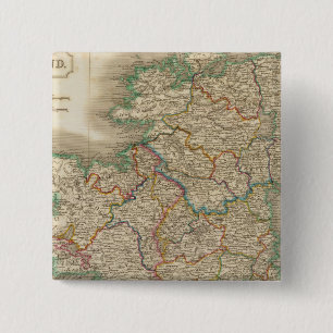 Badge Carré 5 Cm Irlande 12