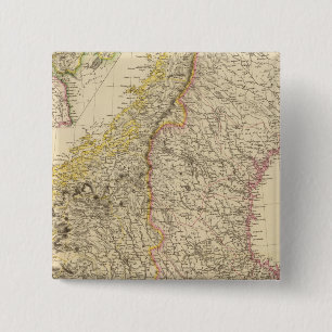 Badge Carré 5 Cm Irlande 8