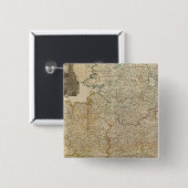 Badge Carré 5 Cm Irlande composite (Devant & derrière)