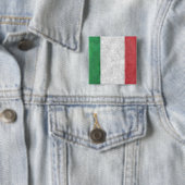Badge Carré 5 Cm Italie (En situation)