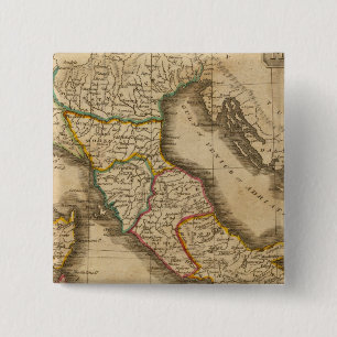 Badge Carré 5 Cm Italie 20