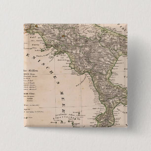 Badge Carré 5 Cm Italie 22