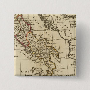 Badge Carré 5 Cm Italie 9