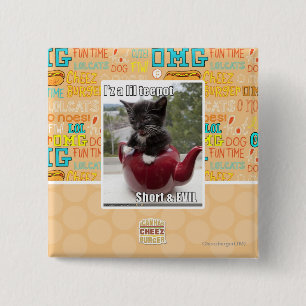 Badge Carré 5 Cm I'z un teepot de lil