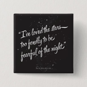 Badge Carré 5 Cm J'ai aimé les étoiles