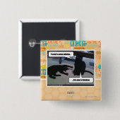 Badge Carré 5 Cm J'ai besoin d'un nouveau minion (Devant & derrière)