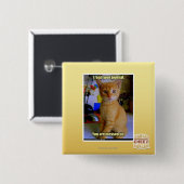 Badge Carré 5 Cm J'ai lu votre journal (Devant & derrière)