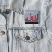 Badge Carré 5 Cm Jakarta (En situation)