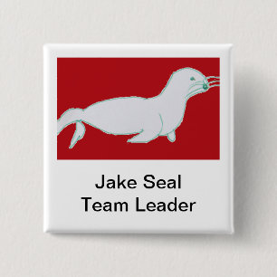 Badge Carré 5 Cm Jake Seal