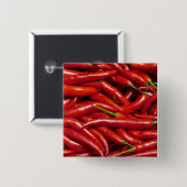 Badge Carré 5 Cm Jalapenos (Devant & derrière)