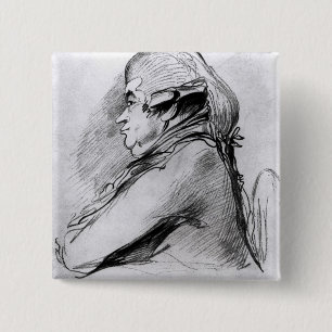 Badge Carré 5 Cm James Boswell, c.1790-95