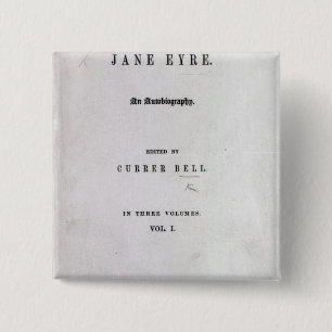 Badge Carré 5 Cm Jane Eyre