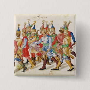 Badge Carré 5 Cm Janissaries, 1583