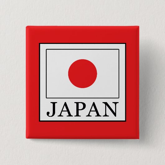Badge Carré 5 Cm Japon (Devant)