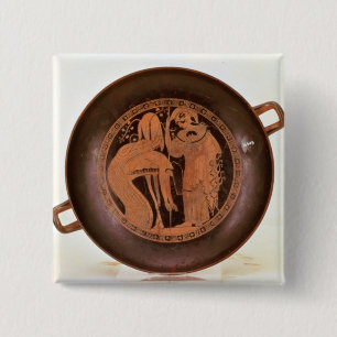 Badge Carré 5 Cm Jason est régurgité