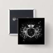 BADGE CARRÉ 5 CM JDD_CREST (Devant & derrière)