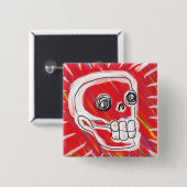 BADGE CARRÉ 5 CM JE (Devant & derrière)