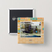 Badge Carré 5 Cm Je le haz u saurai (Devant & derrière)