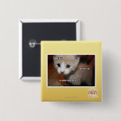 Badge Carré 5 Cm Je ne l'ai pas fait (Devant & derrière)