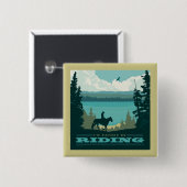 Badge Carré 5 Cm Je Préférerais Me Rendre (Devant & derrière)