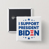 Je soutiens le président Biden Blue Stars White