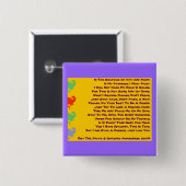 Badge Carré 5 Cm Je suis une personne aussi ! (Devant & derrière)