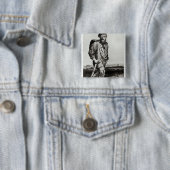 Badge Carré 5 Cm Jean Valjean (En situation)