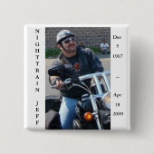 BADGE CARRÉ 5 CM JEFF (Devant)