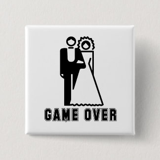 Badge Carré 5 Cm JEU AU-DESSUS de T-shirt