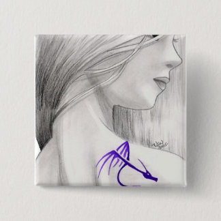 Badge Carré 5 Cm Joan