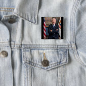 Badge Carré 5 Cm Joe Biden (En situation)