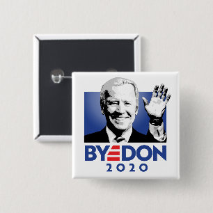 BADGE CARRÉ 5 CM JOE BYE DON 2020