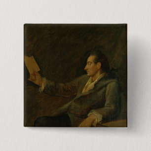 Badge Carré 5 Cm Johann Wolfgang von Goethe, 1775