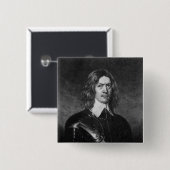 Badge Carré 5 Cm John Hampden (Devant & derrière)